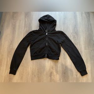 PacSun John Walt cropped hoodie